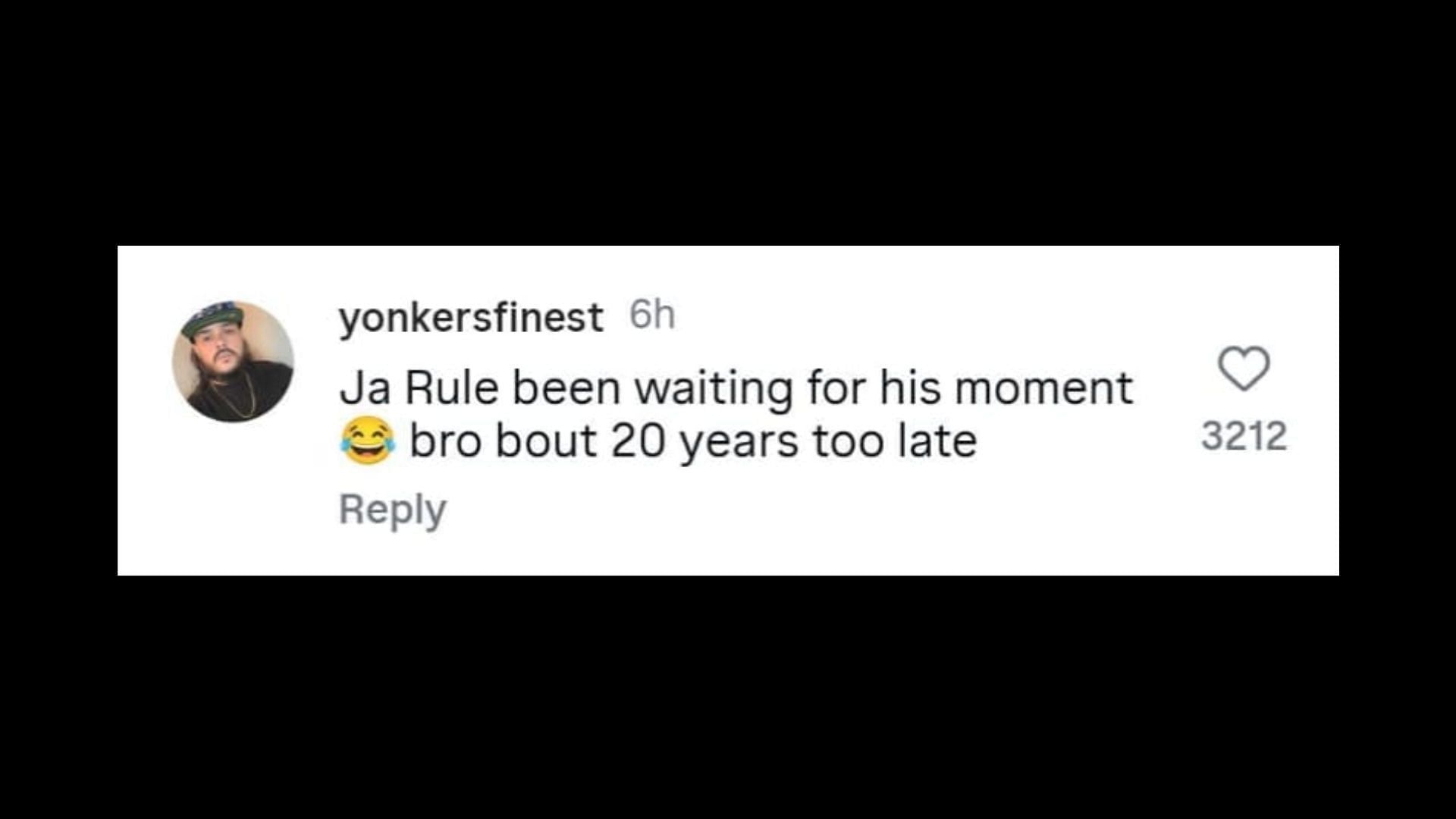 A user reacts (Image via Instagram/akademiks)